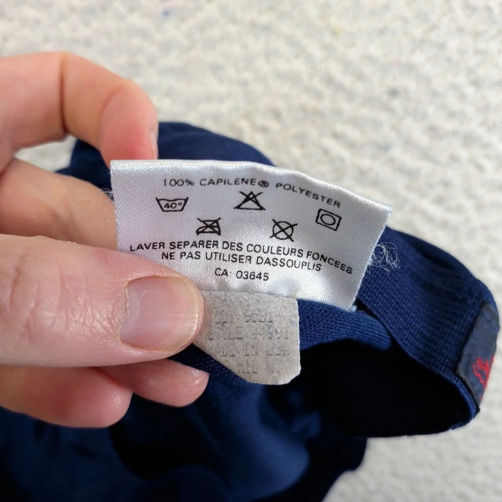 Patagonia Capilene Mens Large Navy Blue Base Layer‎ Long Underwear Bottoms USA